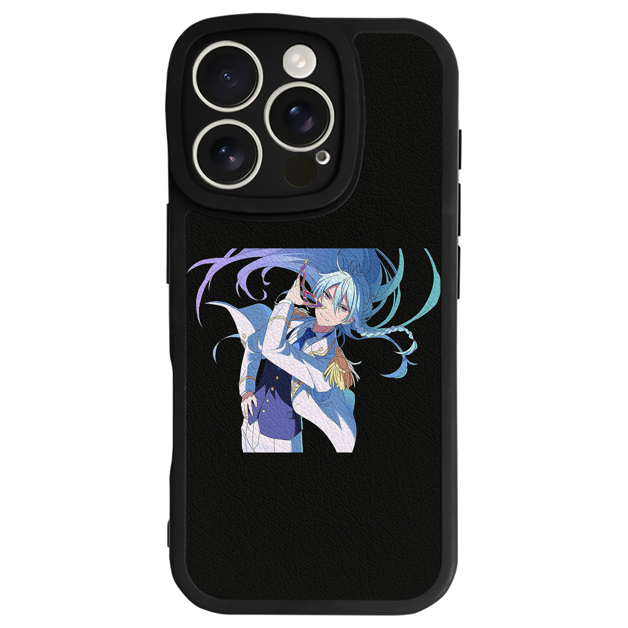 （画像用） あんさんぶるスターズ! Ensemble Stars 【iPhone 16シリーズ対応】シリコンスマホケース（レザー調） 材質：シリコン